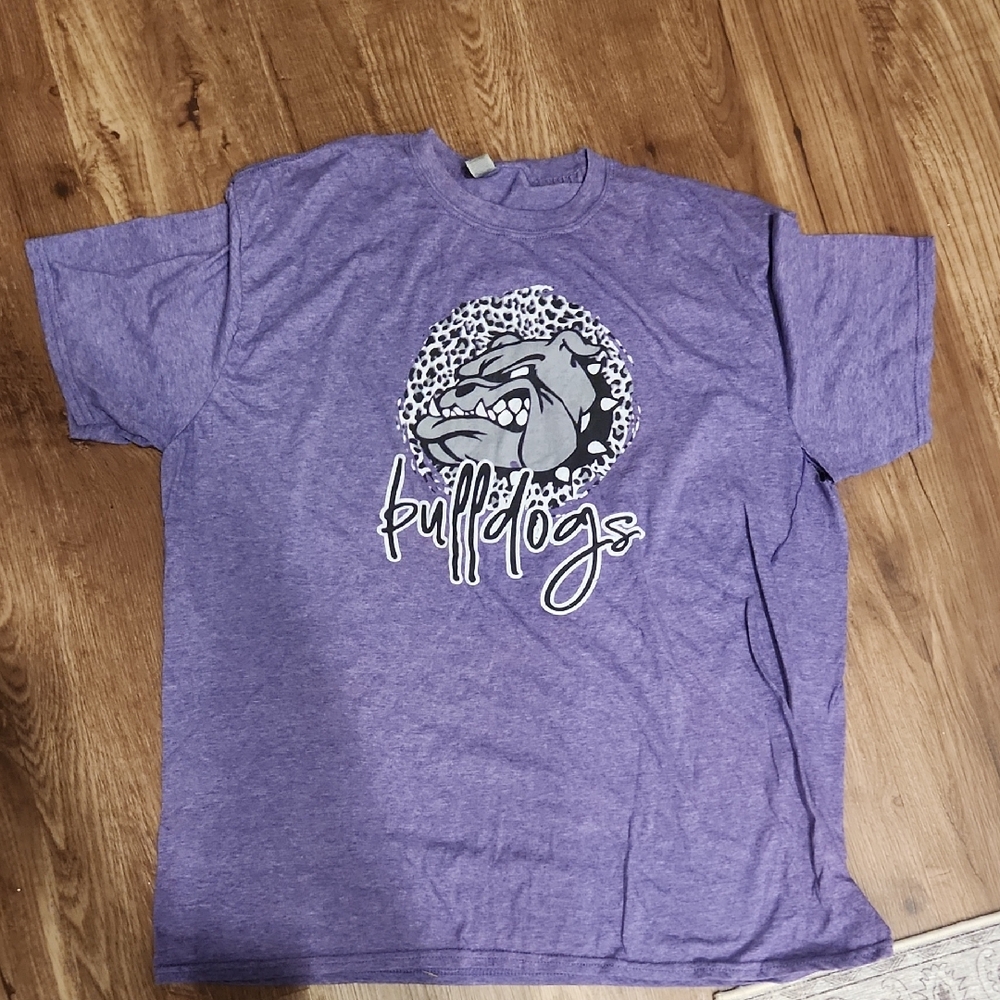 Purple Bulldogs Graphic Tee